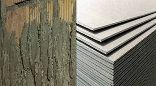 Что выбрать для черновой отделки стен: цементную штукатурку или гипсокартон ... - фото
