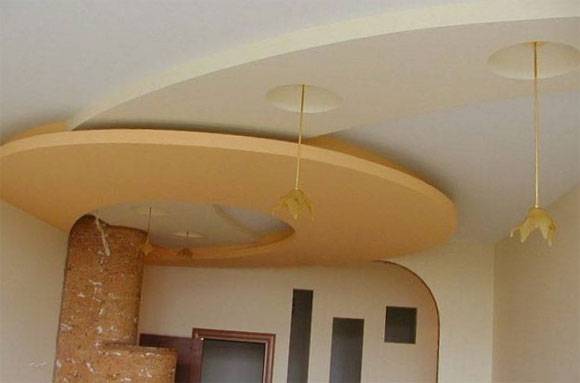 Дизайн потолка из гипсокартона в спальне: полезные рекомендации с фото