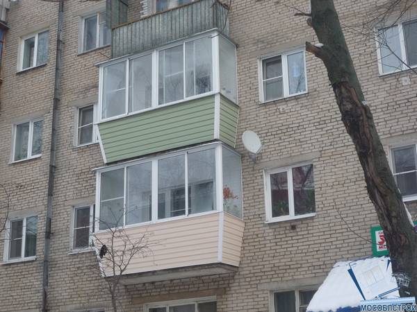 Остекление балконов в хрущевке - выбираем вид и переходим к монтажу - фото