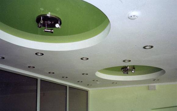 Подвесной потолок кнауф - этапы устройства с фото