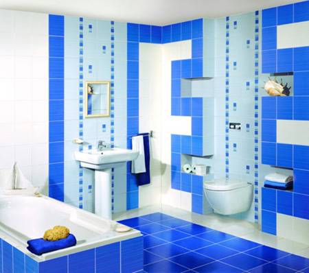 Варианты отделки ванной комнаты - 12 вариантов работ с фото