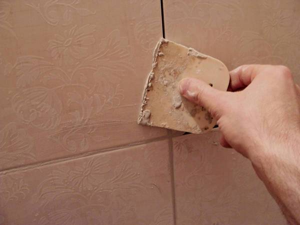 Затирка швов керамической плитки - инструкция от профессионала с фото
